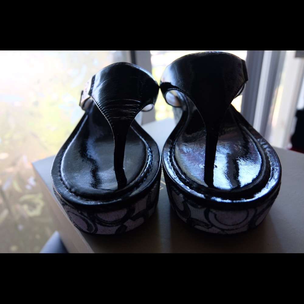 Monogrammed Coach Sandal - Picture 3 of 8